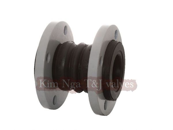 Chống rung cao su mặt bích sắt 10K