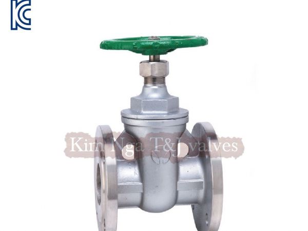 Van cửa inox mặt bích TY chìm 10K