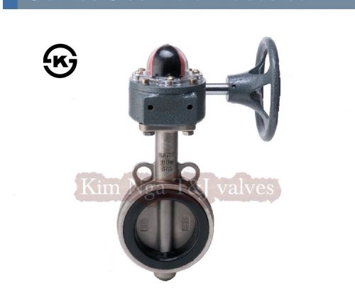 Van bướm inox cao su tay quay 10K