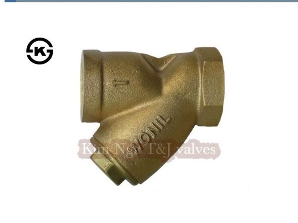 Y lọc đồng ren 10K