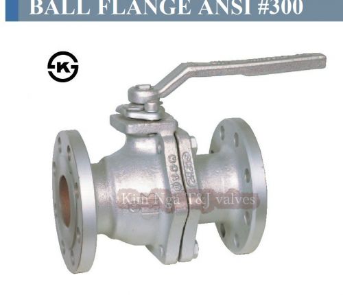 Van bi thép mặt bích ANSI #300