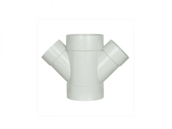 Tứ chạc 45° chuyển bậc ống UPVC ISO 3633
